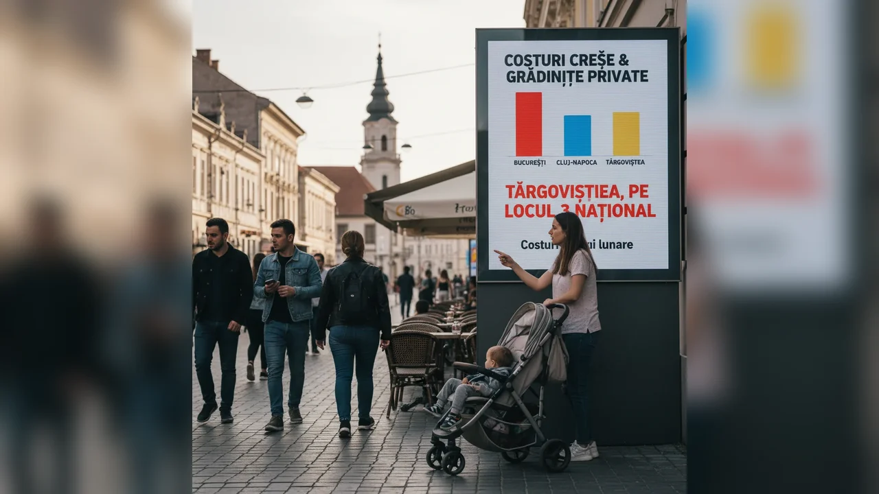 Târgoviște, în topul orașelor cu cele mai mari costuri la creșe și grădinițe private