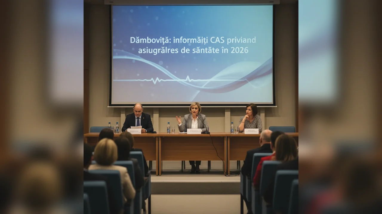 Târgoviște: noi precizări CAS Dâmbovița pentru asigurările de sănătate în 2026