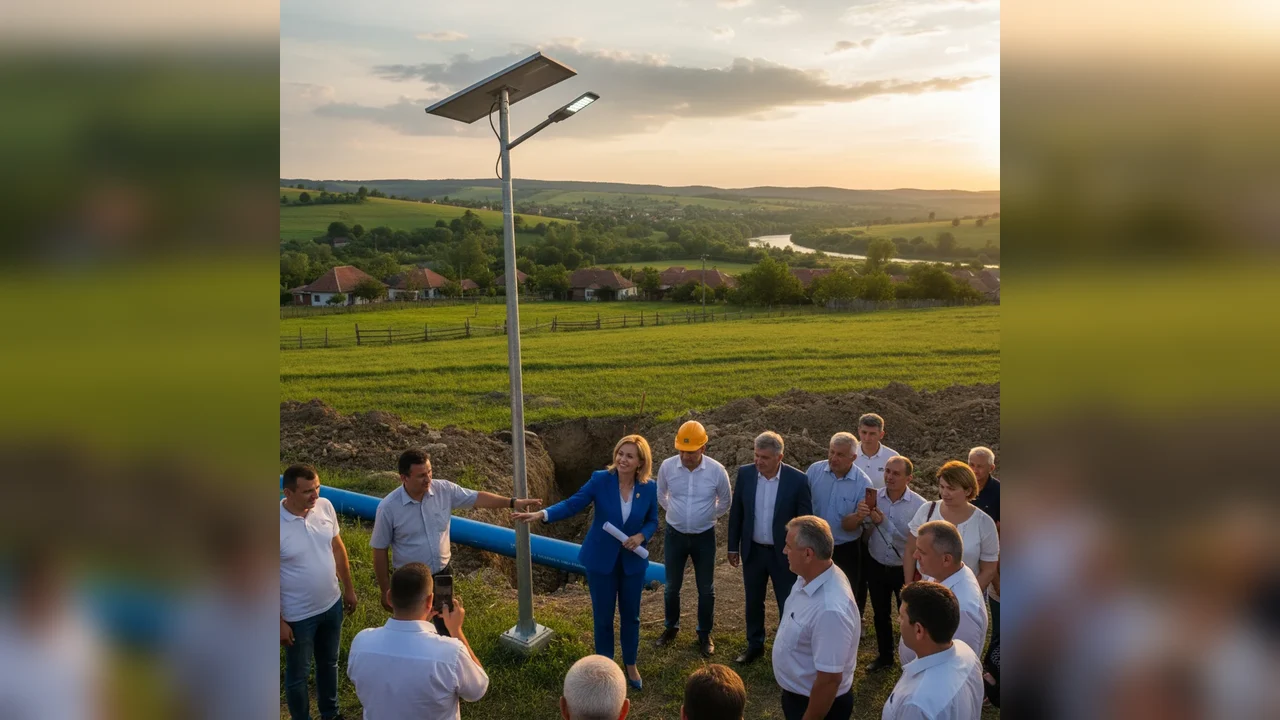 Târgoviște: peste 86,5 milioane lei pentru iluminat public și apă-canal în Dâmbovița