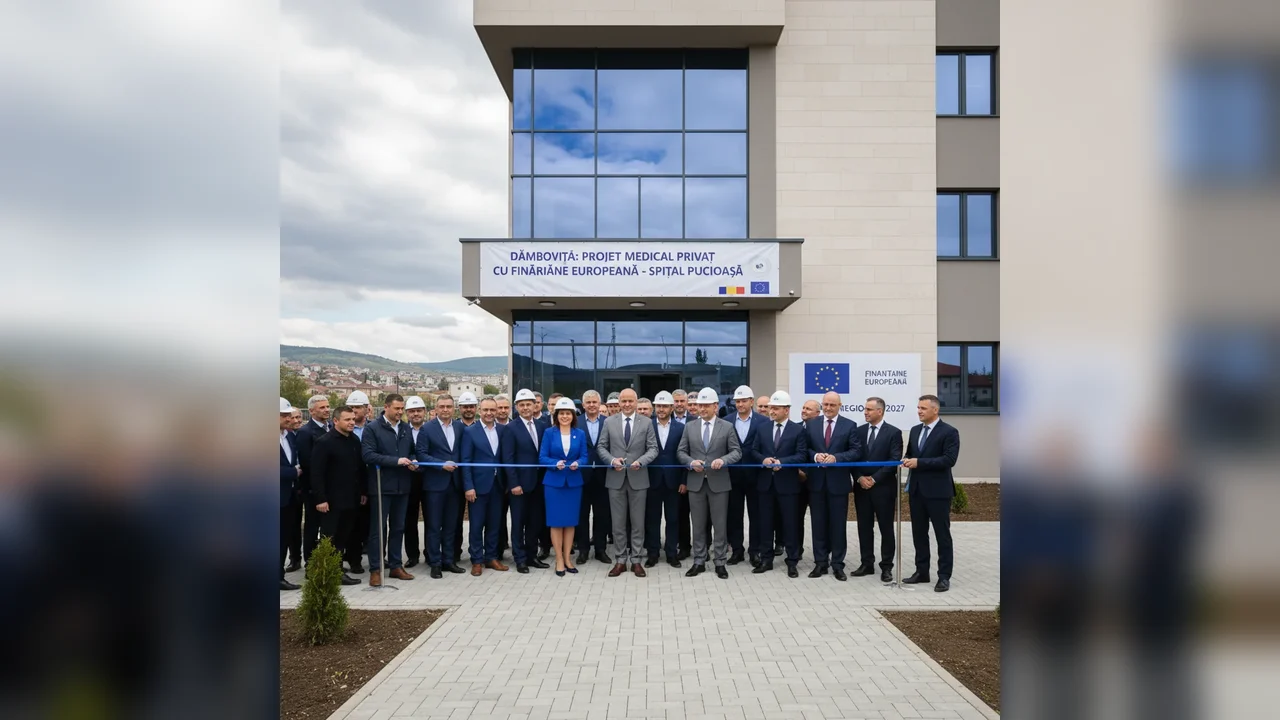 Târgoviște: proiect medical privat cu finanțare europeană anunțat la Pucioasa