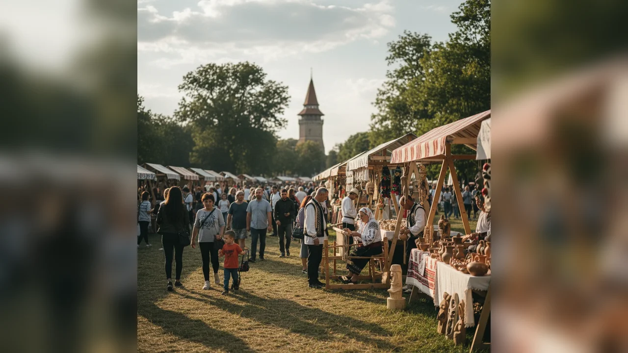 Târgul Meșterilor Populari, deschis în Parcul Chindia Târgoviște