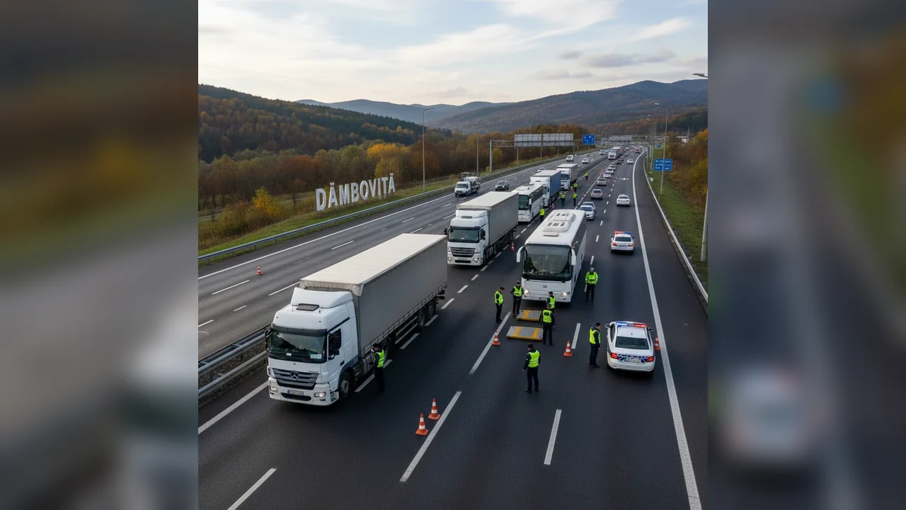 verificări stricte la camioane și autobuze în cadrul acțiunii TRUCK & BUS