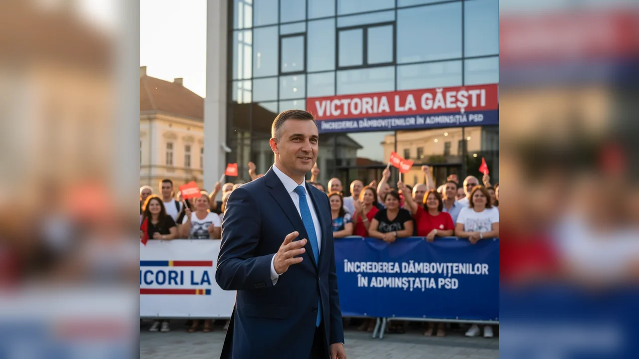 Victoria de la Găești reflectă încrederea dâmbovițenilor în administrația PSD
