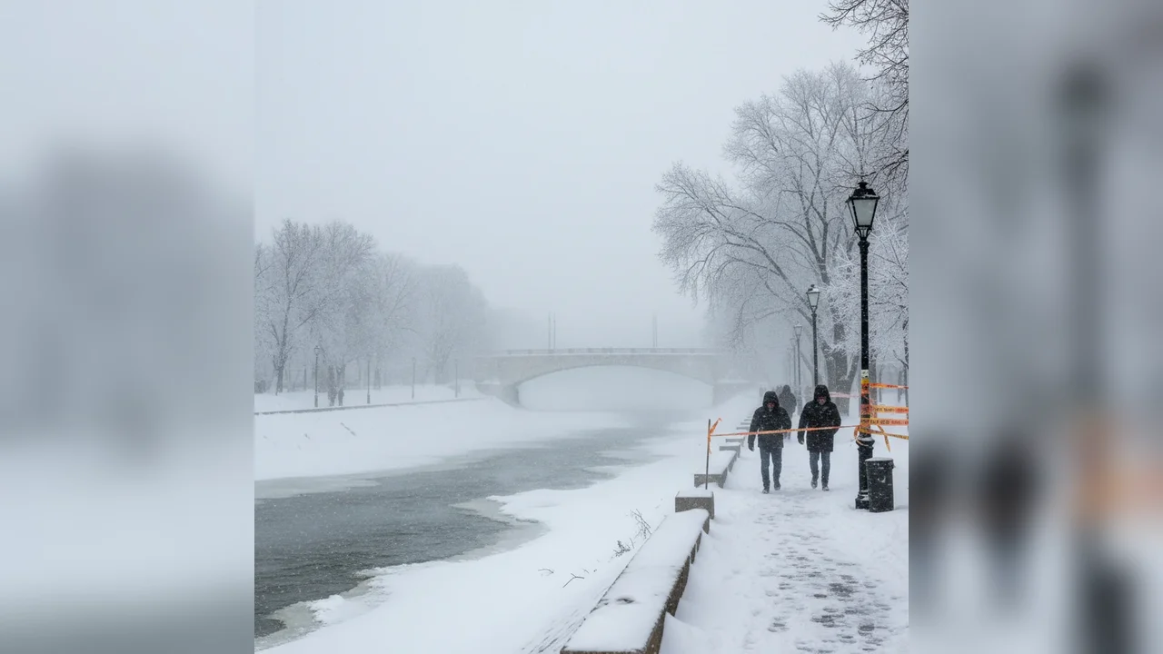 Viscol și ninsori anunțate la Târgoviște: Dâmbovița intră sub cod portocaliu și galben