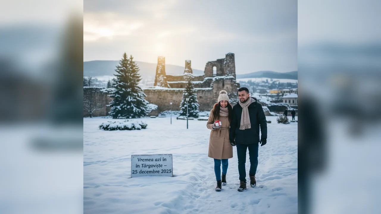 Vremea azi în Târgoviște – 25 decembrie 2025